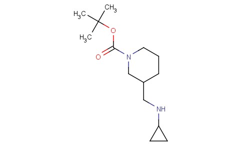 3-CYCLOPROPYLAMINOMETHYL-PIPERIDINE-1-CARBOXYLIC ACID TERT-BUTYL ESTER